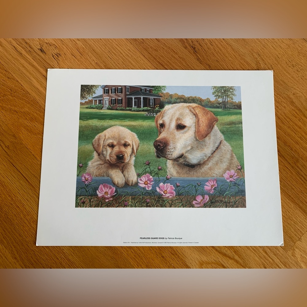 Fearless Guard Dogs Print